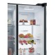 Haier HSW79F18DIGB Ψυγείο Ντουλάπα 601lt NoFrost Υ177.5xΠ90.5xΒ72.6εκ. Μαύρο D