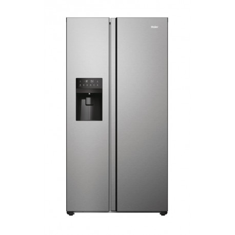 Haier HSR3918EIMP Ψυγείο Ντουλάπα 515lt NoFrost Υ177.5xΠ90.8xΒ65.9εκ. Ασημί Series 3 E