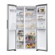 Haier HSR3918EIMP Ψυγείο Ντουλάπα 515lt NoFrost Υ177.5xΠ90.8xΒ65.9εκ. Ασημί Series 3 E