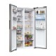 Haier HSR5918DWMP Ψυγείο Ντουλάπα 521lt NoFrost Υ177.5xΠ90.8xΒ65.9εκ. Γκρι Series 3 D