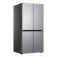 Haier HCR59F18DNMM Ψυγείο Ντουλάπα 700lt Total NoFrost Inox D