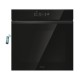 Haier H6 ID65G3YTB Φούρνος άνω Πάγκου 78lt Π59.5εκ. Μαύρος A++