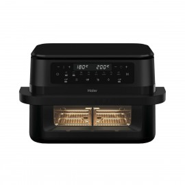 Haier HAF3ADW 011 Air Fryer με Διπλό Αποσπώμενο Κάδο 11lt Μαύρο