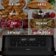 Haier HAF3ADW 011 Air Fryer με Διπλό Αποσπώμενο Κάδο 11lt Μαύρο
