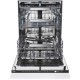Haier XS 4A4M4PB Πλήρως Εντοιχιζόμενο Πλυντήριο Πιάτων με Wi-Fi για 14 Σερβίτσια Π59.7xY81.8εκ. A