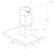 Haier HATS9CBS4BWIFI Απορροφητήρας Καμινάδα 90cm Μαύρος με Wi-Fi Α+