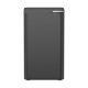 01-56490 ESTIA ΚΑΔΟΣ ΑΠΟΡΡΙΜΑΤΩΝ TAPBIN 80lt ΜΑΤ ΜΑΥΡΟΣ