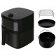Haier HAF5TWA3 011 I-Master Series 5 Air Fryer 7lt Μαύρο