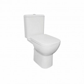 023018901 Pyramis Marelia Λεκάνη Δαπέδου Rimless με Καζανάκι με Κάλυμμα Soft Close Λευκή