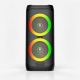 112082-0006 Osio OBT-8040 – Φορητό Party Ηχείο 90W RMS με 2×8- & Πρίμα, LED Φωτισμό, Τρόλεϊ & Ασύρματο Μικρόφωνο (Bluetooth 5.3)