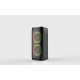 112082-0006 Osio OBT-8040 – Φορητό Party Ηχείο 90W RMS με 2×8- & Πρίμα, LED Φωτισμό, Τρόλεϊ & Ασύρματο Μικρόφωνο (Bluetooth 5.3)