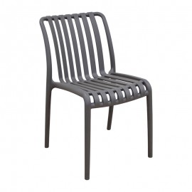 21-0062-1 PARMA DARK GREY ΚΑΡΕΚΛΑ ΠΟΛ/ΝΙΟΥ 46X59X80εκ.