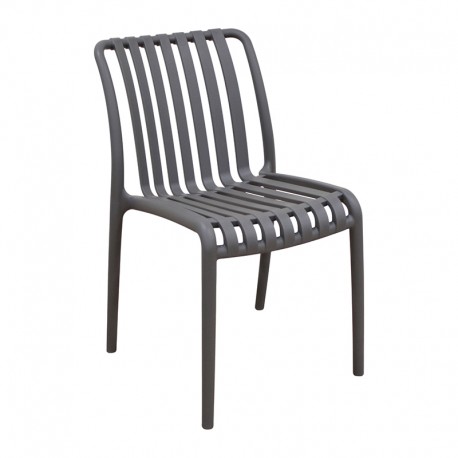 21-0062-1 PARMA DARK GREY ΚΑΡΕΚΛΑ ΠΟΛ/ΝΙΟΥ 46X59X80εκ.
