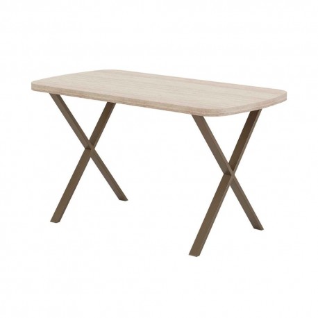 M620/EVS TREVI ΤΡΑΠΕΖΙ ΠΑΡΑΛΛΗΛΟΓΡΑΜΜΟ 130x60x75cm