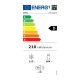 Omnys FCN-D6200IN Ψυγειοκαταψύκτης 377lt NoFrost Υ200xΠ60xΒ68εκ. Midnight Inox D