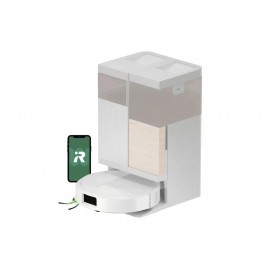 iRobot Roomba Combo 575 R285240 Σκούπα Ρομπότ για Σκούπισμα & Σφουγγάρισμα με Χαρτογράφηση και Wi-Fi