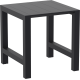 20-0628 VEGAS BAR BLACK 100X100/140εκ. ΕΠΕΚΤ. ΠΟΛ/ΝΙΟΥ
