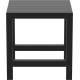 20-0628 VEGAS BAR BLACK 100X100/140εκ. ΕΠΕΚΤ. ΠΟΛ/ΝΙΟΥ
