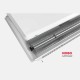 Nobo NTL4R WiFi 05 Θερμοπομπός Τοίχου 500W με Ηλεκτρονικό Θερμοστάτη και WiFi 52.5x40cm Λευκός