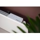 Glamox H40 Compact White 07  Θερμοπομπός Τοίχου 700W με Ηλεκτρονικό Θερμοστάτη και WiFi 51x87x42 cm Λευκός
