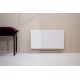 Glamox H40 Compact White 07  Θερμοπομπός Τοίχου 700W με Ηλεκτρονικό Θερμοστάτη και WiFi 51x87x42 cm Λευκός