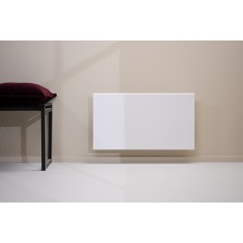 Glamox H40 Compact White 07  Θερμοπομπός Τοίχου 700W με Ηλεκτρονικό Θερμοστάτη και WiFi 51x87x42 cm Λευκός