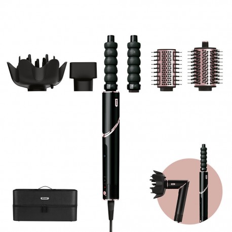 Shark FlexStyle 5-in-1 Ηλεκτρική Βούρτσα Μαλλιών Κεραμική για Ίσιωμα & Μπούκλες Περιστρεφόμενη με Αέρα 1650W HD446EU