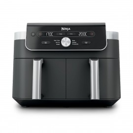Ninja DZ901EU DualZone XL Air Fryer με Διπλό Αποσπώμενο Κάδο 9.5lt Γκρι