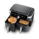 Ninja DZ901EU DualZone XL Air Fryer με Διπλό Αποσπώμενο Κάδο 9.5lt Γκρι