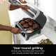 Ninja DG551EU Foodi® Smart XL Ηλεκτρικό Grill 1760W Ασημί