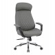 ΚΑΡΕΚΛΑ ΓΡΑΦΕΙΟΥ VELUM HM1233.10 ΓΚΡΙ PU--ΒΑΣΗ ΧΡΩΜΙΟΥ 71x69x116-122Υεκ.
