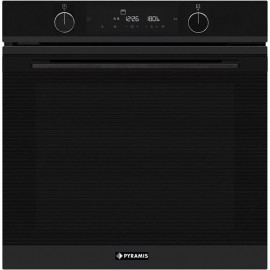 Pyramis PO78094010EBLΜ+PHC62510IFB Φούρνος άνω Πάγκου 78lt με Επαγωγικές Εστίες Π59.5εκ. Μαύρο Μάτ  A