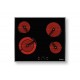 Pyramis PO78094010EBLΜ+PHC62510IFB Φούρνος άνω Πάγκου 78lt με Επαγωγικές Εστίες Π59.5εκ. Μαύρο Μάτ  A