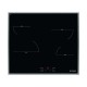 Pyramis PO78094010EBLΜ+PHC62510IFB Φούρνος άνω Πάγκου 78lt με Επαγωγικές Εστίες Π59.5εκ. Μαύρο Μάτ  A