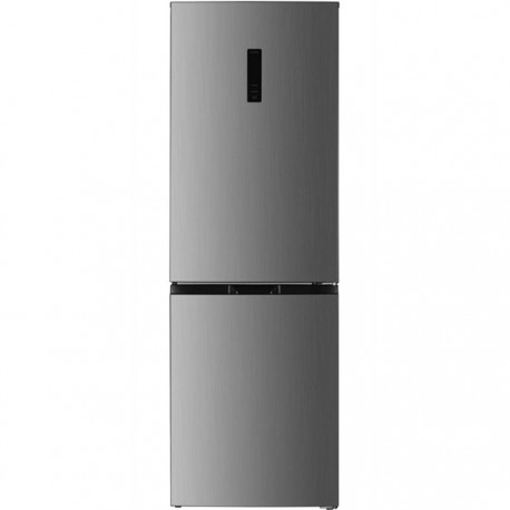 Pyramis FSQ 200 Ψυγειοκαταψύκτης Ελεύθερος No Frost Inox E