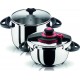 Pyramis Optimum Plus Set Quattro Χύτρες Ταχύτητας 8lt + 4.5lt